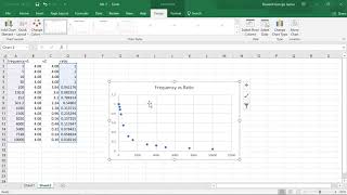 How to plot log graph in excel automatically (basic)