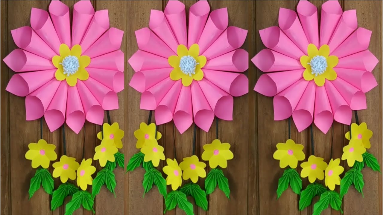 Cara Membuat Hiasan Kelas Yang Cantik Dan Simple - Paper Craft Wall ...