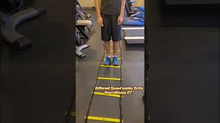 Special Individual Does Backward Steps on Speed Ladders. #Autismo.