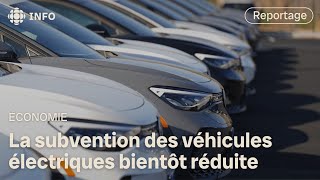 Véhicules électriques : la subvention bientôt réduite