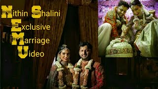 Hero Nithin Shalini Wedding Video Exclusive | Nithin Weds Shalini | Hero Nithin Marriage Pics