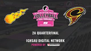 2024 IGHSAU Girls State Volleyball 2A Quarterfinal: Denver vs Boyden-Hull