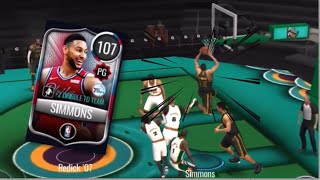 NBA回歸大師 107Ben Simmons切爆內線！#NBALiveMobile #victoryyea