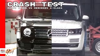 Range Rover vs Mercedes G-Class Crash Test