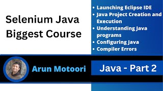 Java - Part 2 (Selenium Java Biggest Course)