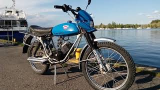 Tunturi Super Sport. 1978. Mopo. Moped.