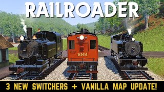 Scenery updated + 3 new switchers \u0026 more!  //  #railroader