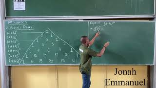 Binomial Theorem 2 - Pascal’s Triangle