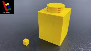 How to Build a Giant 1x1 LEGO Brick
