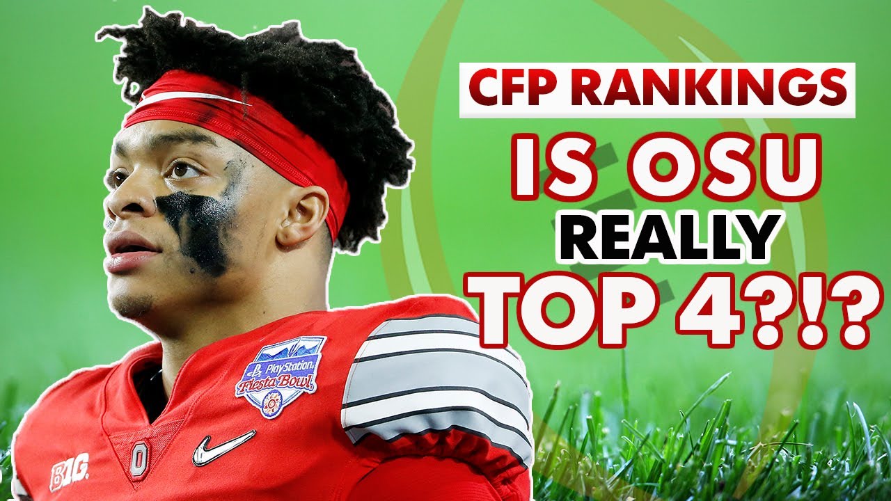 CFP Rankings: Will Ohio State Stay In The Top 4? | USA TODAY Sports ...