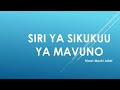 SIRI YA SIKUKUU YA MAVUNO