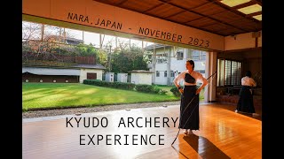 Kyudo (Japanese Archery) - Nara, Japan - November 2023 (4K)