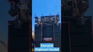 Deretan sound horeg karnafal Ringinsari kandat