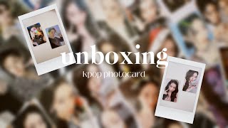 *:✉️распаковка карт kpop stray kids,itzy #10|unpacking kpop photocards🩵 ⋆·˚