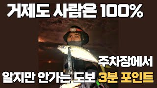 주차장에서 3분 도보포인트 전갱이낚시 전갱이루어 아징 [거제전갱이TV 조행기 15회]