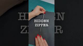 The easiest way to sew a zipper! #beginnersewing #learntosew #sewingtutorial