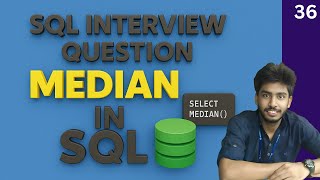 36) Weather observation station 20 | Hackerrank sql questions | SQL | sql tutorial | sql full course