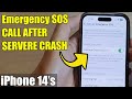 iPhone 14/14 Pro Max: How to Enable/Disable Emergency SOS CALL AFTER SEVERE CRASH