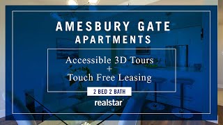 Amesbury Gate | Bedford | Accessible Apartment 3D Tour | 2b2b