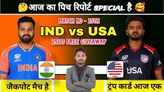 IND vs USA Dream 11 prediction Today I IND vs USA Dream 11 Team