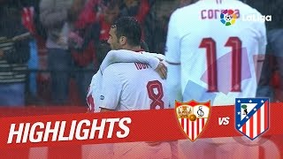 Resumen de Sevilla FC vs Atlético de Madrid (1-0)