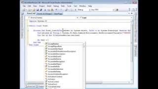 Using FileSystemWatcher in VisualBasic.NET