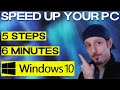 Fix Your Slow Computer - 5 Easy Steps - Windows 10 (2023)