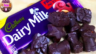 Dairy Milk Chocolates வீட்டிலேயே செய்யலாம் / Easy Homemade Dark Chocolates in Tamil / Chocolates