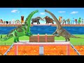 Which Dinosaurs Push Harder? Which Dinosaur is Stronger? - Animal Revolt Battle Simulator