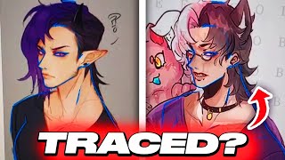 Did This Artist’s Friend TRACE Their Artworks?