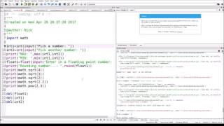 Python Tutorial 13: Advanced math functions