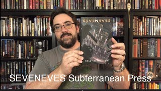 SEVENEVES Subterranean Press Book Unboxing Neal Stephenson Signed Numbered Sci-Fi Science Fiction