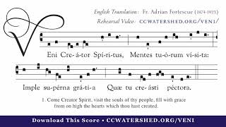 Veni Creator Spiritus Solo English Translation