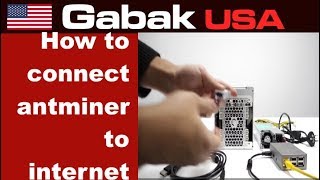 how to connect all the antminer to internet mini bitcoin farm