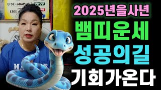 🌟2025년을사년 뱀띠 운세? 기회가 온다 잘 잡자⁉️☎️010 9686 3013