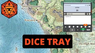 Best FoundryVTT Module For Improving Dice Rolls in Combat & Skills (Dice Tray)