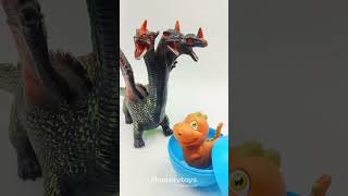 มังกรพร้อมไข่ไดโนเสาร์คละแบบ  #รีวิวเซเว่น #toys #dinosaur #dragon