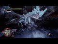 雪花沉睡 the place where winter sleeps 历战王冰咒龙 arch tempered velkhana solo太刀7’49”05