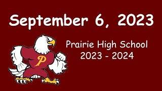 PHS Announcements - September 6, 2022