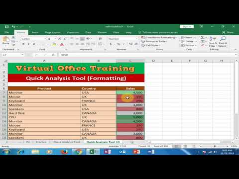 No Quick Analysis Button Excel Kopcompanion