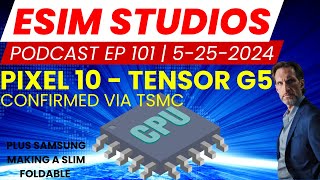 eSIM STUDIOS Podcast Ep 101 | Google Pixel 10 Tensor 5 CPU Confirmed via TSMC