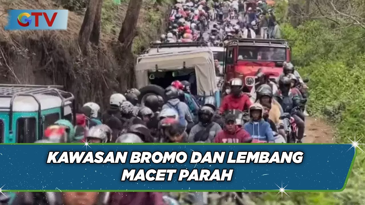 Kawasan Bromo Dan Lembang Macet Parah, Polisi Lakukan Buka Tutup Jalan ...