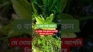 ঘুমানোর আগে এই দোয়া টি পড়ুন #সাবস্ক্রাইব #সুবাহানআল্লাহ #মাশাল্লাহ #viralvideo #shorts #subscribe