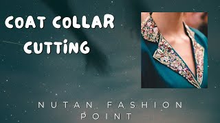 coat collar kurti cutting.@ Nutan fashion point.