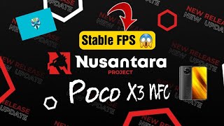 How To Install Nusantara LTS on Poco X3 NFC + Performance Test Update!! | CODM High + Max Graphics