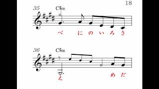 潮鳴り岬、C#m, カラオケ