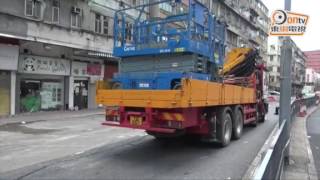 黃雨冧露台：唐樓加樁柱　清晨完成鞏固工程