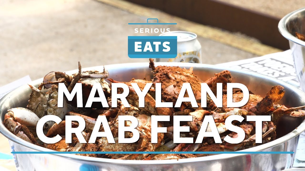 How To Cook (And Eat) A Maryland Crab Feast - YouTube