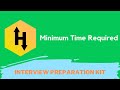HackerRank Minimum Time Required problem solution in Python programming | Interview Preparation Kit