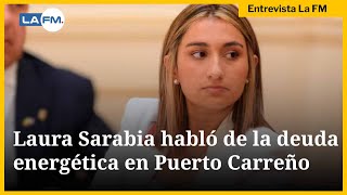 Esto fue lo que Laura Sarabia dijo sobre el apagón en Puerto Carreño por falta de pago